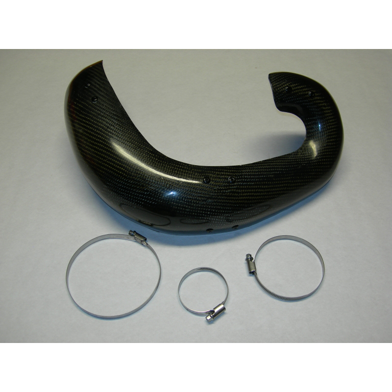 CARBON EXHAUST PROTECTOR 250-300