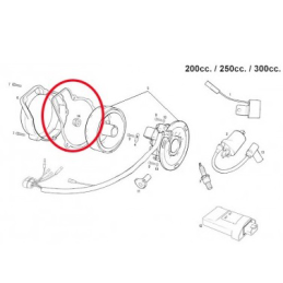 IGNITION COVER GASKET 05-13