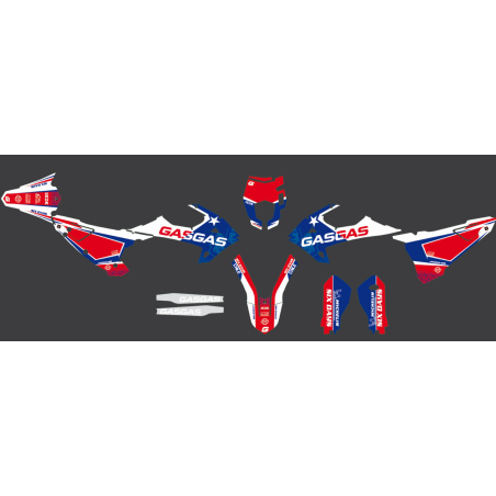 STICKERS KIT GASGAS SIXDAYS 2019