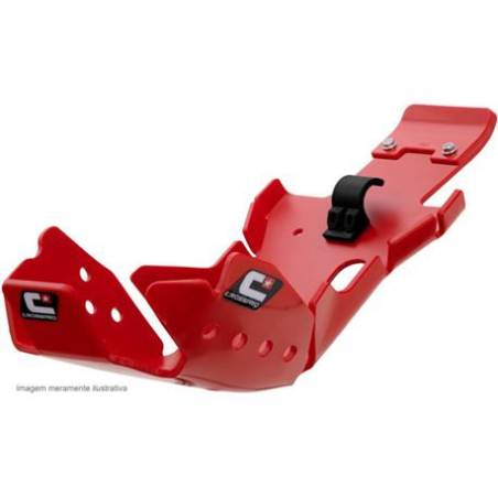 RED CROSSPRO SKID PLATE  RIEJU MR 20-22