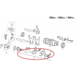 SELECTOR GASGAS 200-250-300 2T