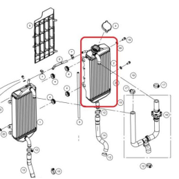 RIGHT RADIATOR GASGAS 2018