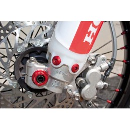 RED ERGAL FORK PROTECTORS...