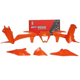 RACETECH 5PZ ORANGE PLASTIC...